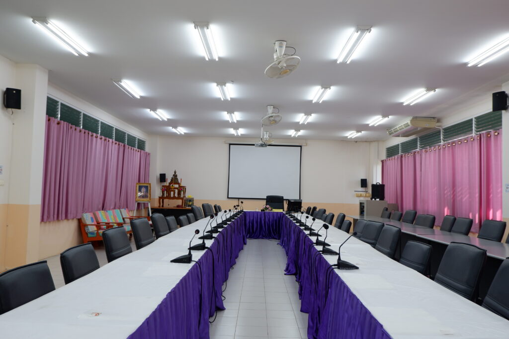 ห้องประชุม คณะมนุษยศาสตร์และสังคมศาสตร์