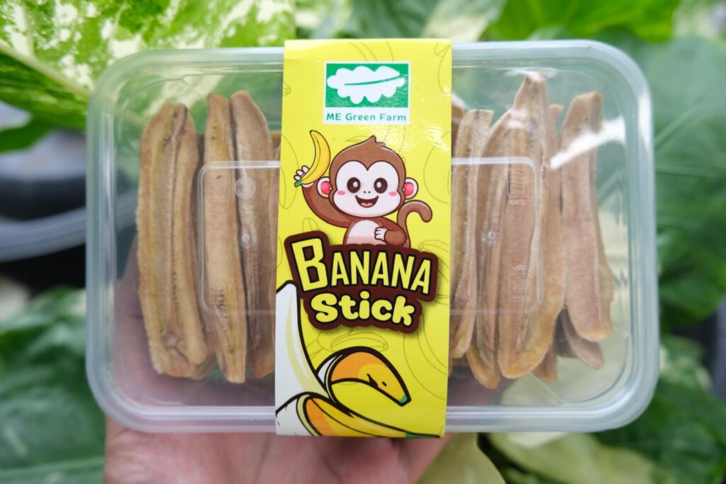 กล้วยหนึบคลีน Banana Stick